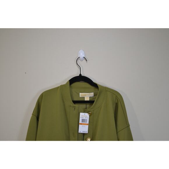 Michael Michael kors long sleeve light weight NWT small women's bomber jacket - Picture 3 of 10